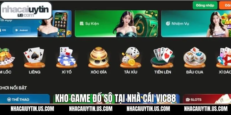 Hơn 2000 sản phẩm game có mặt tại nhà cái