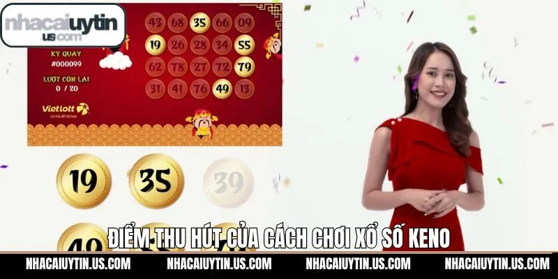 Trải nghiệm Keno thú vị tại nhà cái uy tín