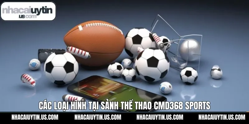 Các bộ môn thể thao nổi bật trên CMD368